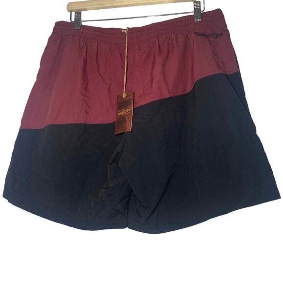 NWT Mitchell & Ness Utility Shorts Texas A&M Maroon Black men sz XXL - Picture 3 of 9